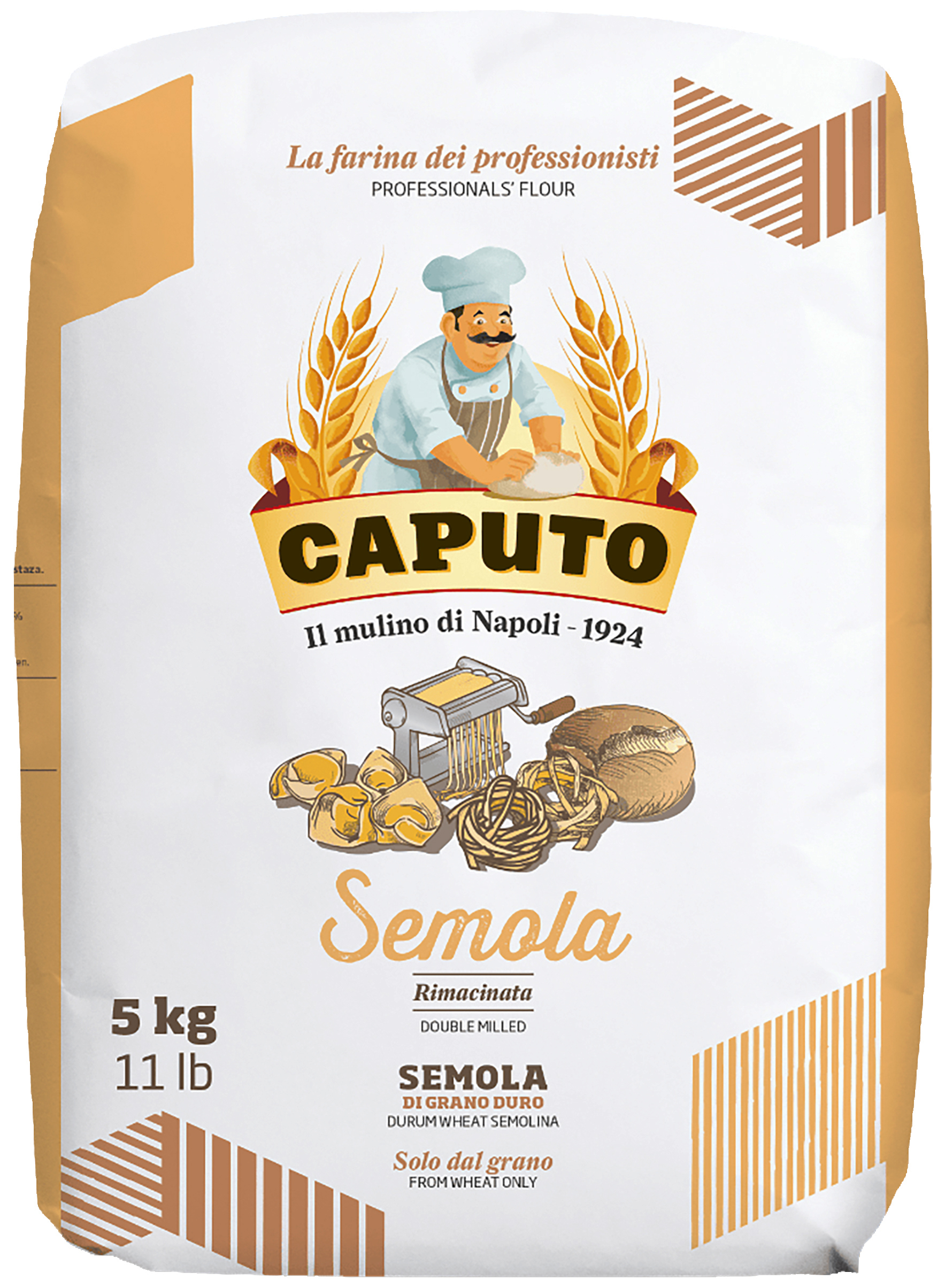 Durumvete Semolina Mjöl