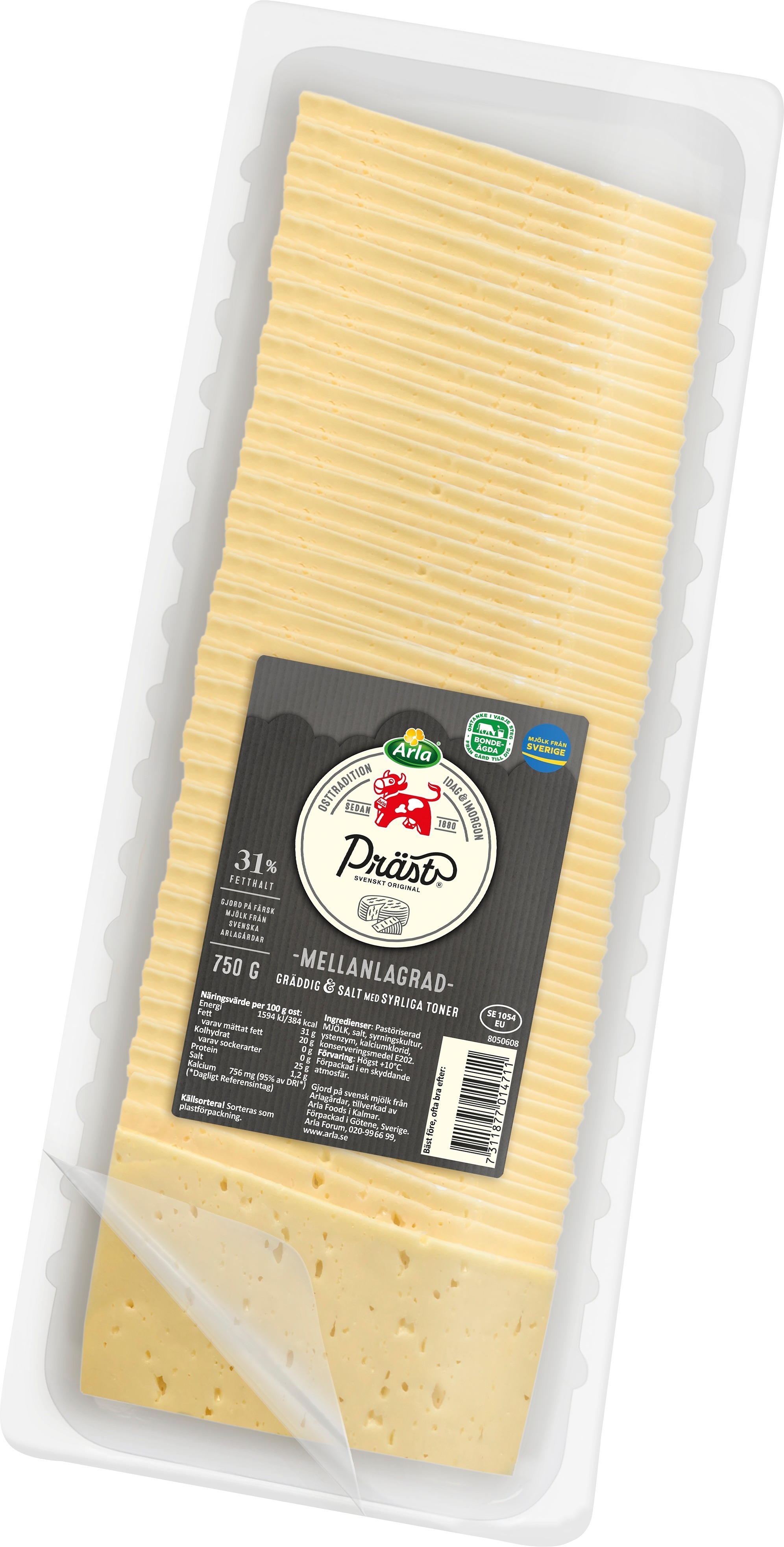 Präst 31% Skivad 15g