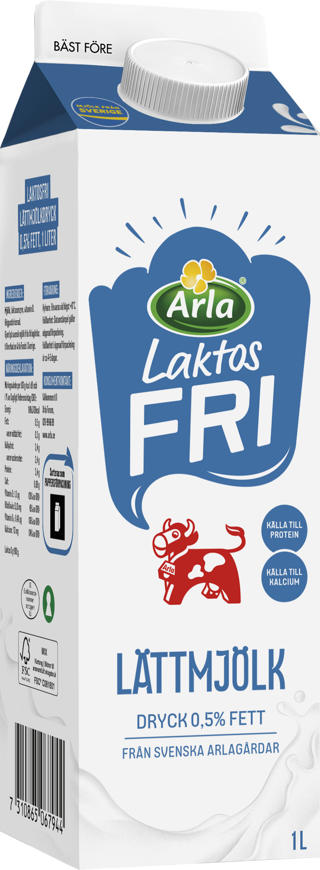 Lättmjölkdryck 0,5% Laktosfri