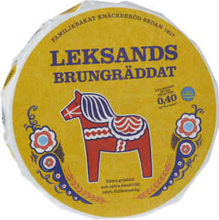 Brungräddat Knäckebröd