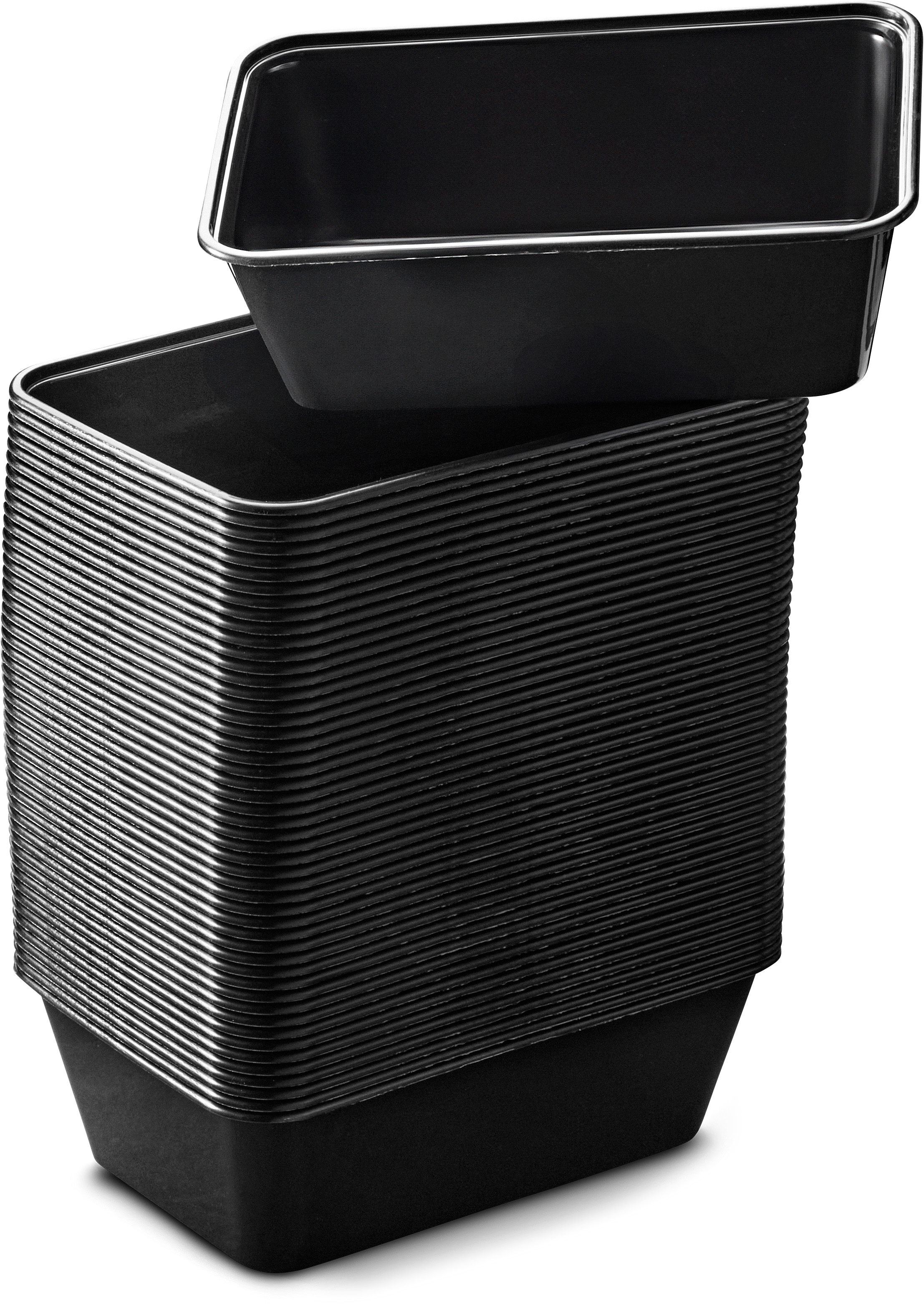 Mikroform PP Svart 750ml