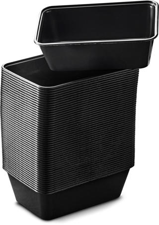 Mikroform PP Svart 750ml