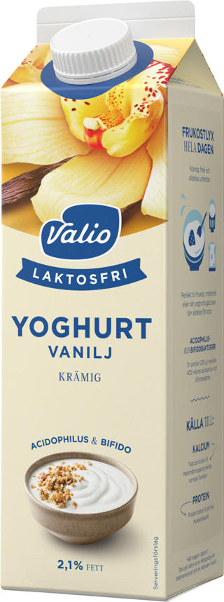 Yoghurt Vanilj 2,1% Laktosfri