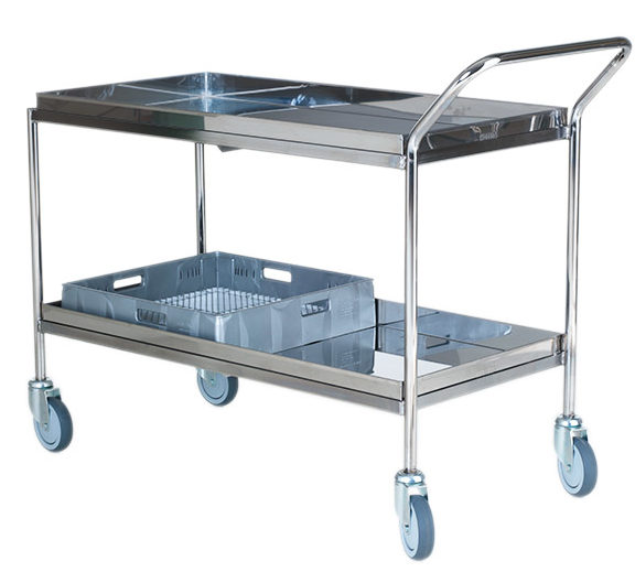 Diskgodsvagnar för 2x2 Diskkorgar