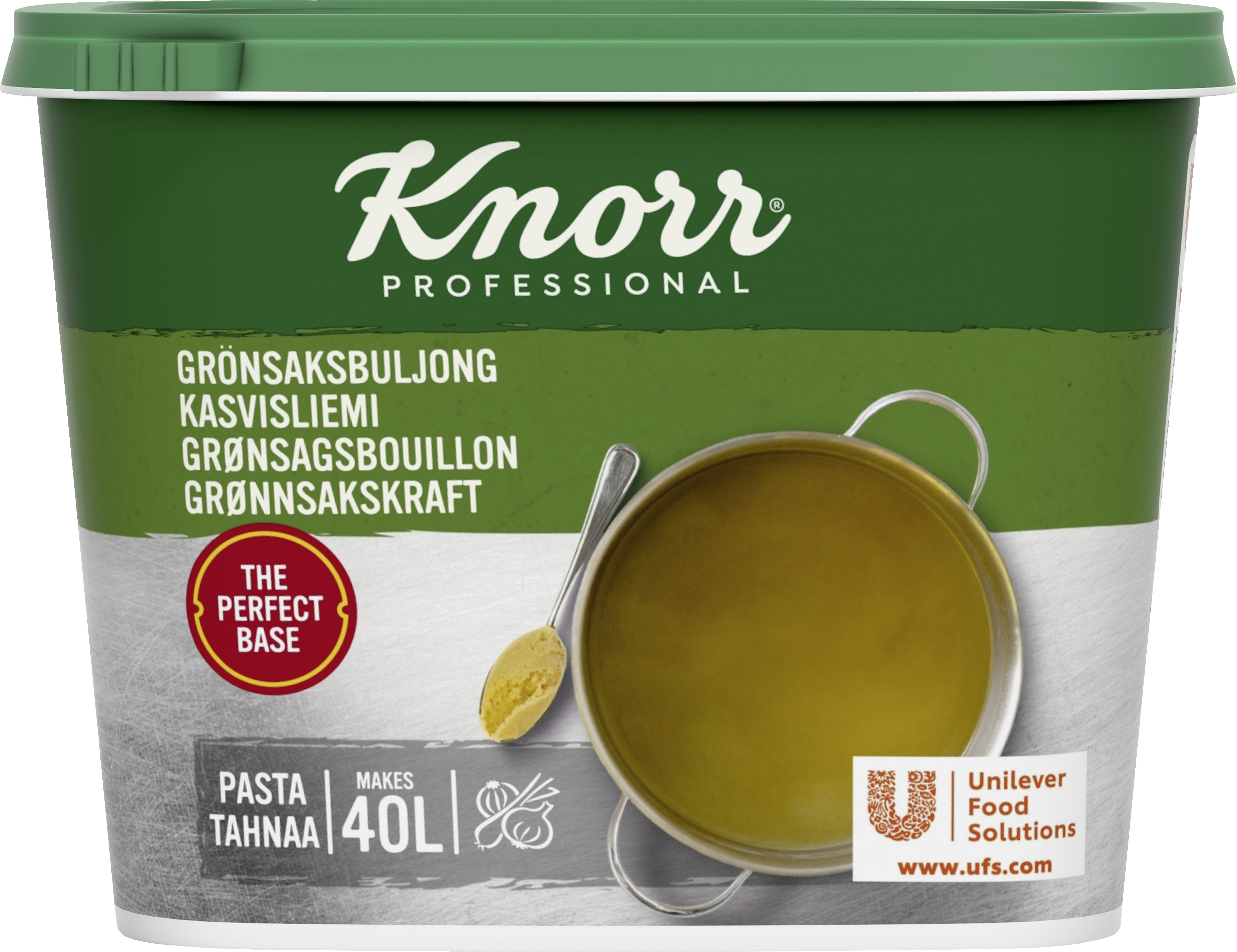 Grönsaksbuljong Pasta 0,6% Salt