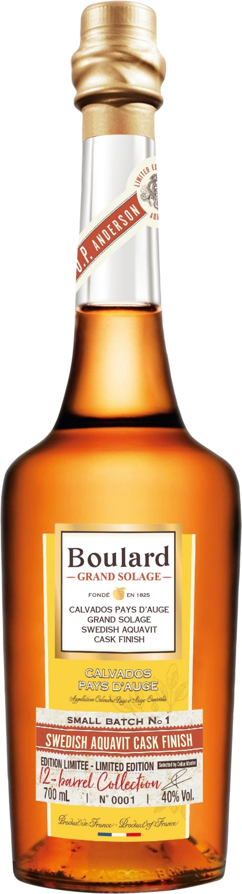 Calvados Boulard Grand Solage & O.P. Anderson
Cask Finish