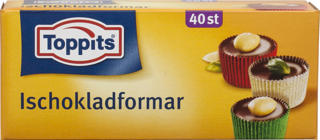 Bakform ischokladform aluminium 22x15mm