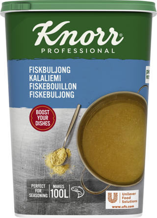 Fiskbuljong 0,6% Salt