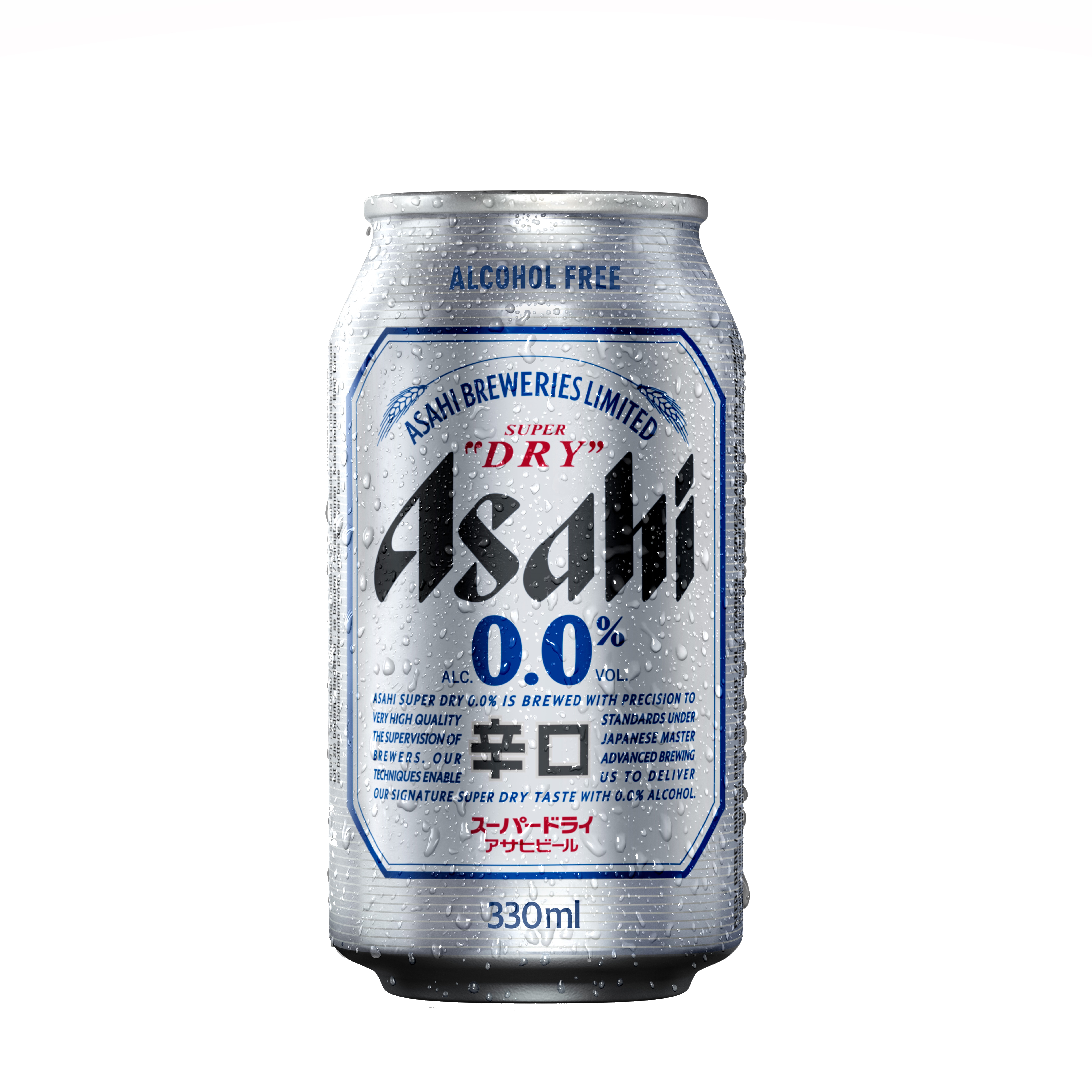 Asahi Super Dry Alkoholfri 4-pack BRK