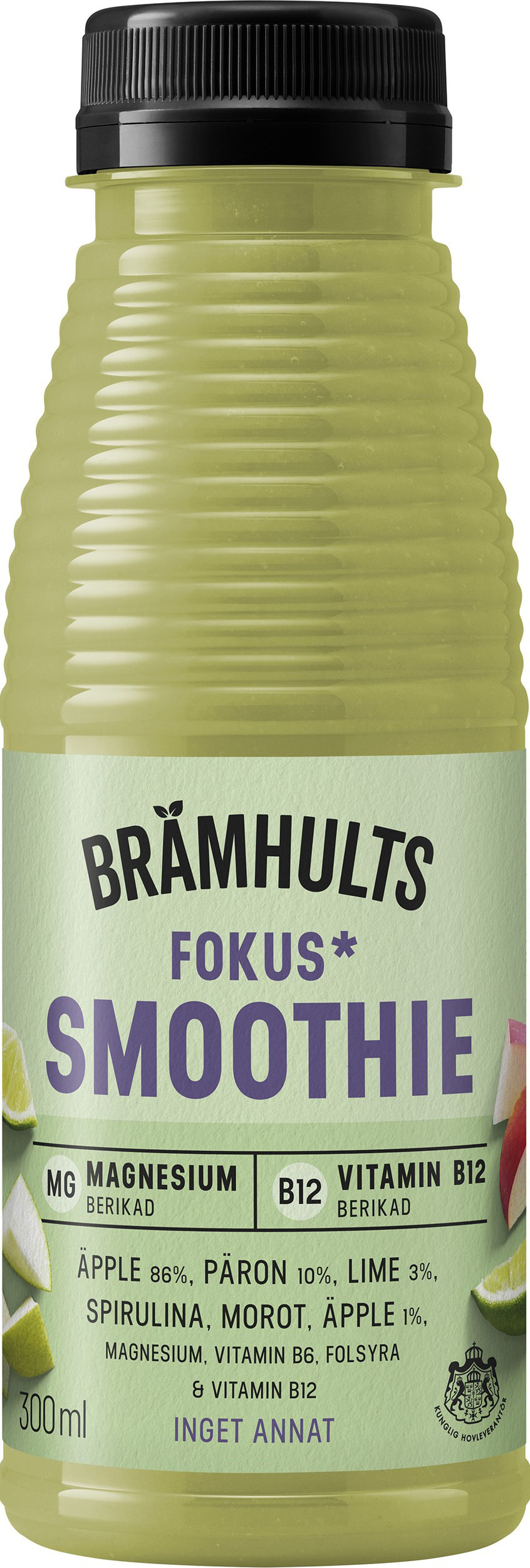 Smoothie Fokus Päron Äpple Lime PET