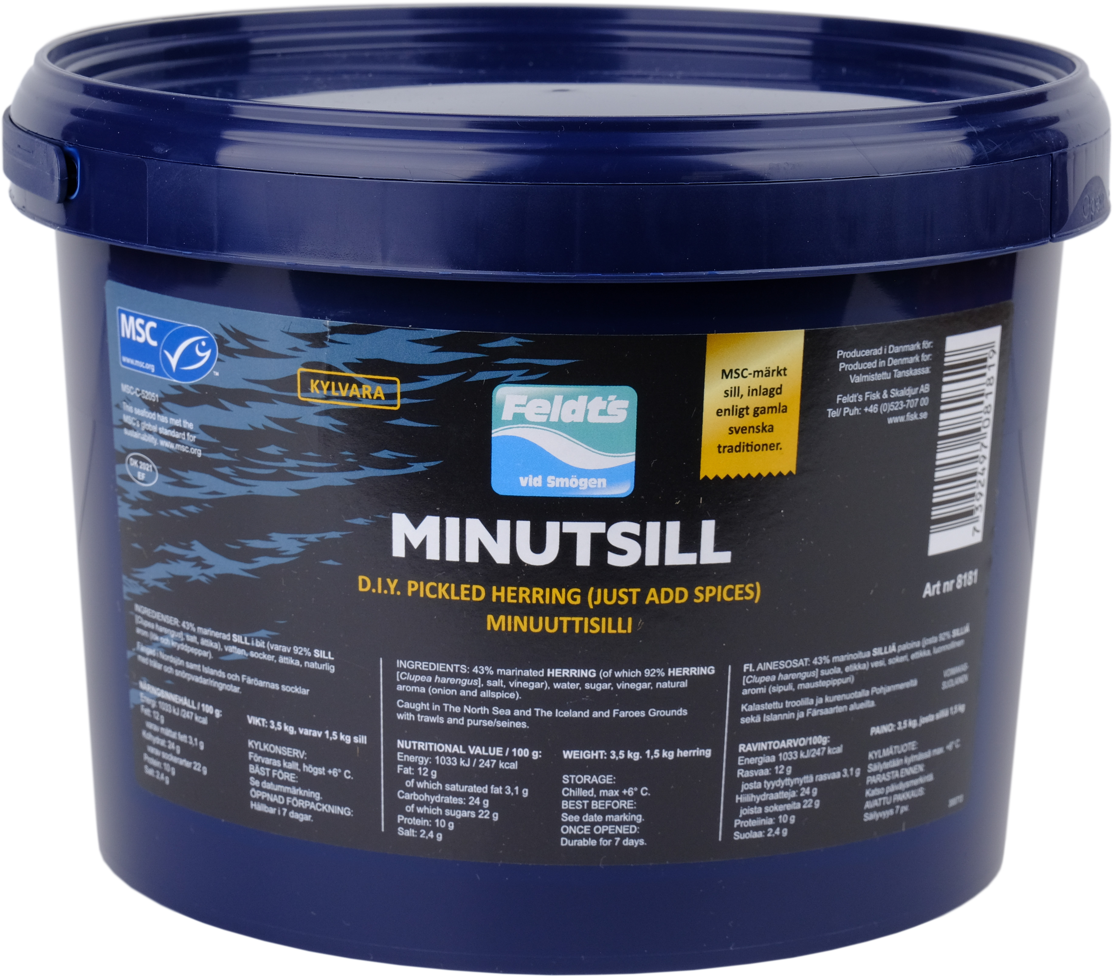 Minutsill i Bit MSC