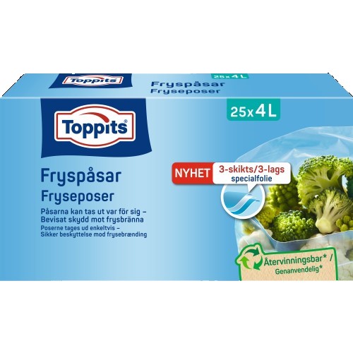 Fryspåsar 4L