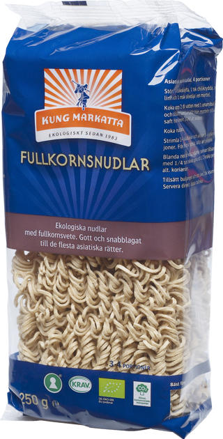 Fullkornsnudlar