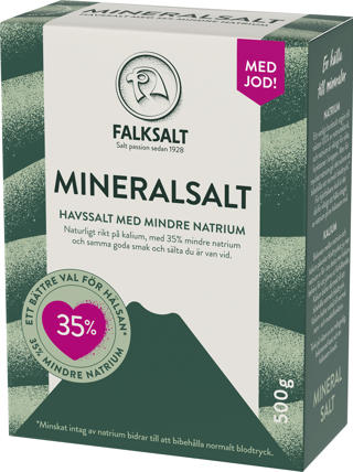 Mineralsalt med Jod
