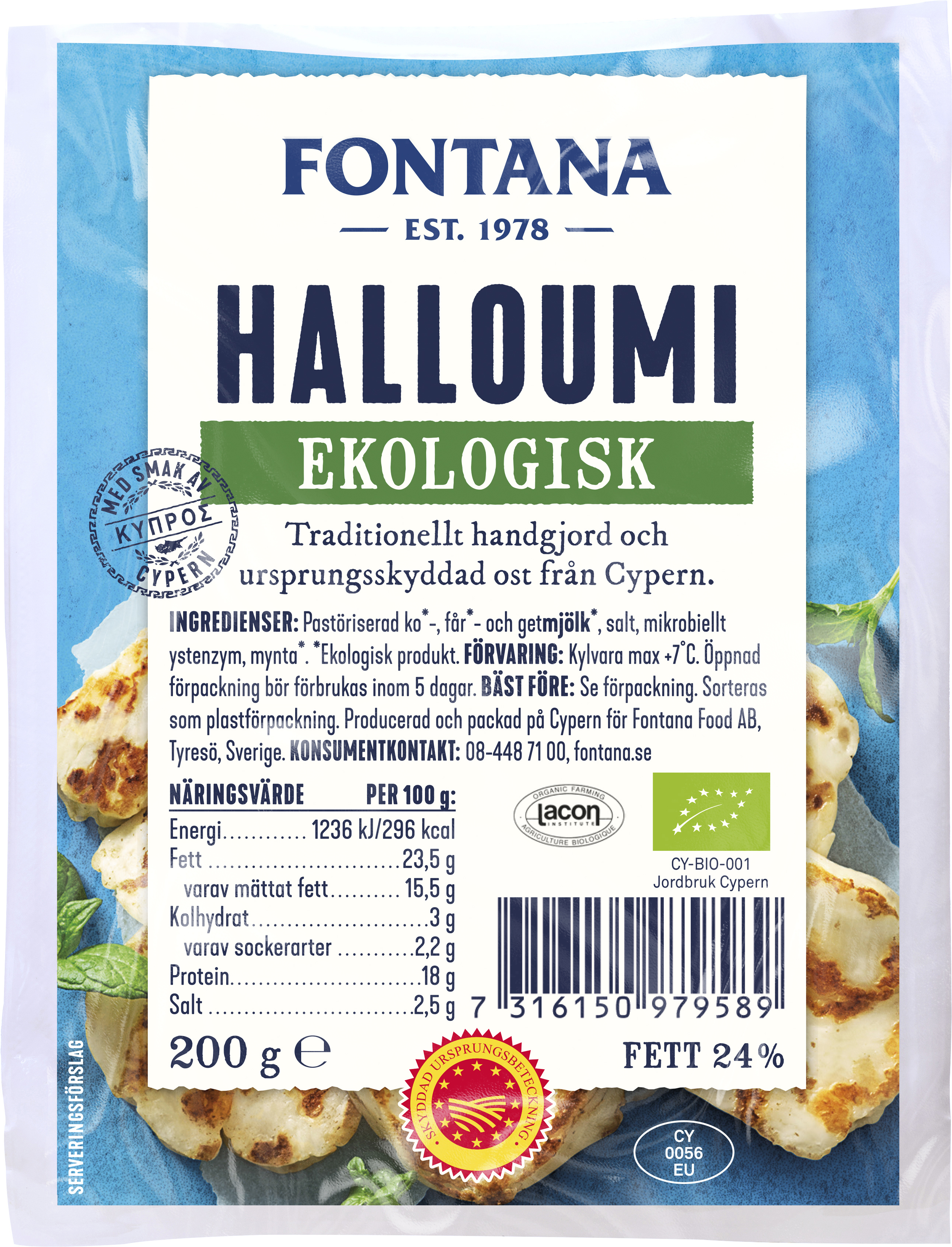 Halloumi 26,1% Ekologisk