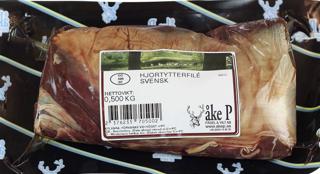 Hjortytterfilé Sverige