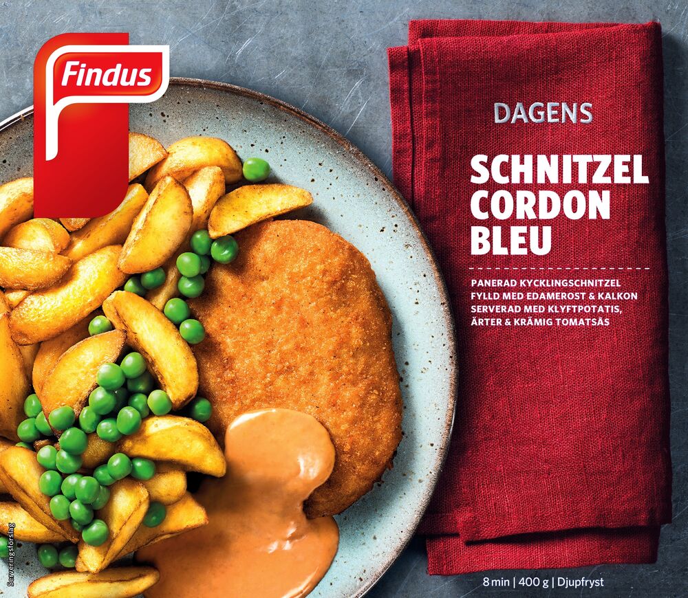 Dagens Schnitzel Cordon Bleu