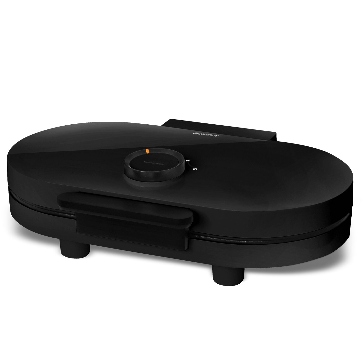 Våffeljärn Dubbelt Svart 1600W.