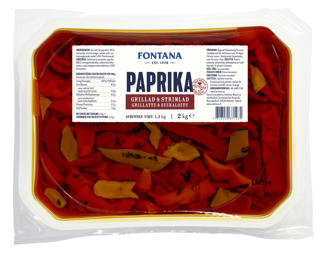 Strimlad Grillad Paprika