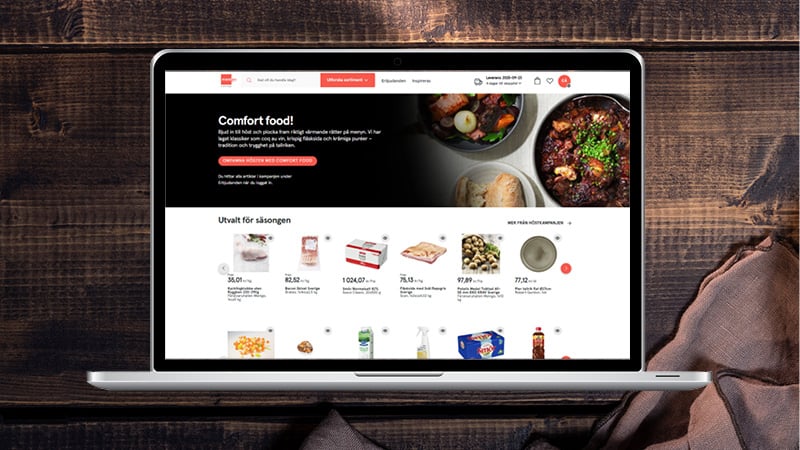 Plats i karusell på startsida