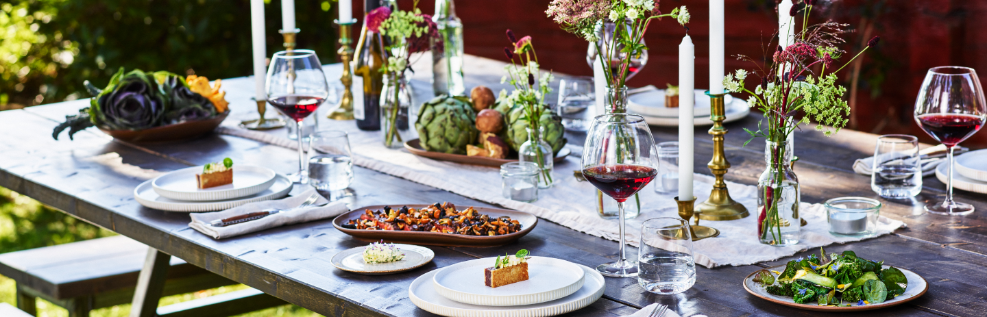 Nyskördat på menyn