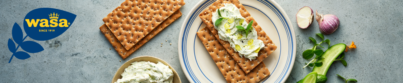 Wasa lanserar Tunn Vete på storhushållsbricka