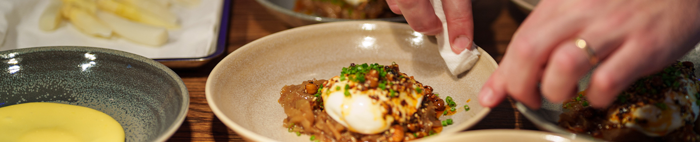 Sätt gästupplevelsen högst upp på menyn